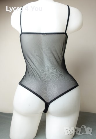 S черно тюлено боди прашка с бродерия произведено в БГ, снимка 7 - Бельо - 40443174