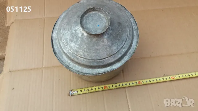 отлична кована възрожденска бакърена тенджера , снимка 4 - Антикварни и старинни предмети - 48524682