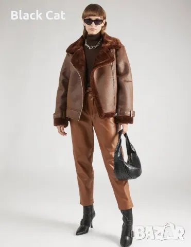 Дамски кожен панталон