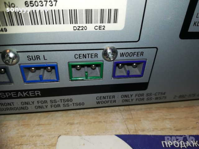 sony receiver dvd s-master 1401211913, снимка 12 - Ресийвъри, усилватели, смесителни пултове - 31425809