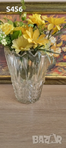Кристална ваза , снимка 3 - Вази - 52589485