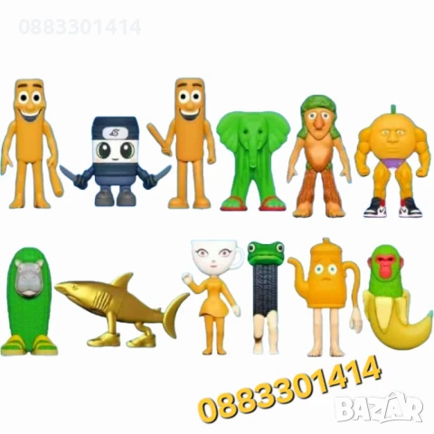 Italian brainrot Тунг Сахур Балерина Капучина Фигурки Изненада , снимка 2 - Фигурки - 51043516