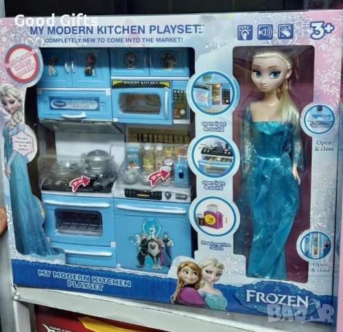 Кукла Елза с кухня и аксесоари, Кухнята на Елза Замръзналото кралство