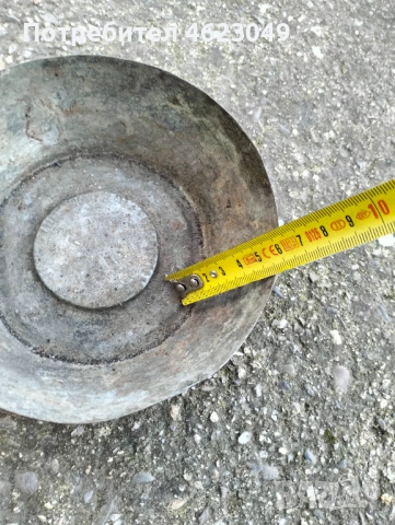 Стар меден черпак, снимка 5 - Антикварни и старинни предмети - 53042820