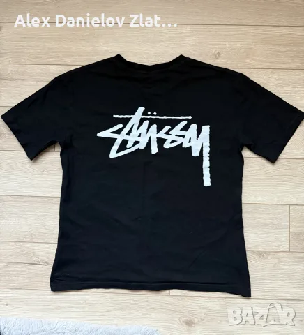 Оригинална мъжка тениска Stüssy Basic Stock Logo (Голямо лого) - Размер S⁠, снимка 3 - Тениски - 55993098