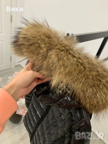 Манклер Moncler яке с естествен пух , снимка 13 - Якета - 52928135