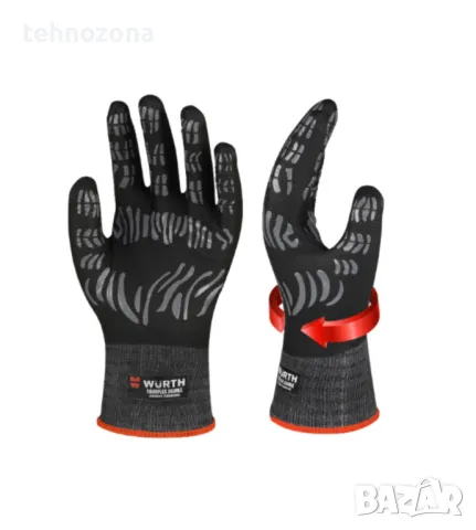 Ръкавици монтажни двулицеви, TIGERFLEX Double Wurth