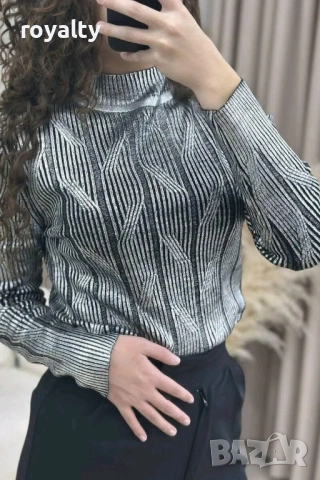 Блестяща Дамска Блуза 
