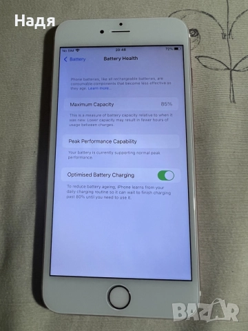 IPhone 6s Plus-16GB,мод:1687, снимка 6 - Apple iPhone - 56046864