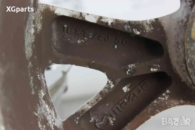 Алуминиеви джанти 18 цола 5x114.3 7.5J за Mazda CX-7 (2006-2009), снимка 4 - Гуми и джанти - 49164719