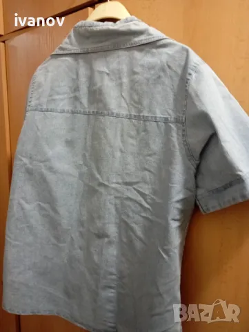 Дамска риза с къс ръкав , снимка 4 - Ризи - 49194067
