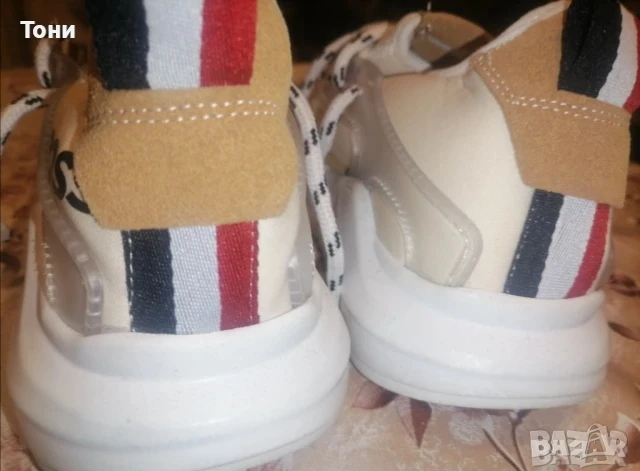 RUNNERBOSS Оригинал Нови Дамски Маратонки Изцяло от Естествена Кожа 42, снимка 11 - Маратонки - 51244938