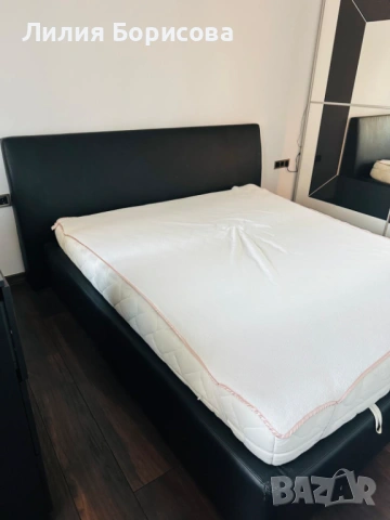 Спалня + подматрачна решетка + двулицев матрак, снимка 6 - Спални и легла - 54203731