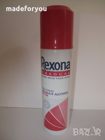 Дезодорант,аромат,Rexona Gradual  началото на 90-те