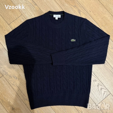 Мъжка блуза / пуловер Lacoste Regular Fit | S размер, снимка 2 - Блузи - 52800504