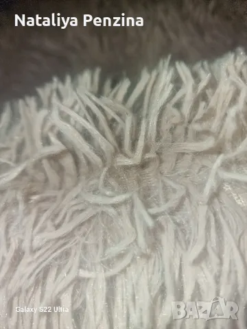 Пухкаво легло за животни, сиво, кръгло, 60 см, снимка 6 - За котки - 49067359