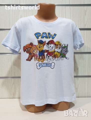 Нова детска тениска с дигитален печат PAW Patrol (Пес патрул), снимка 7 - Детски тениски и потници - 36598911