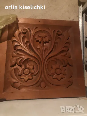 Резба-орнамент цветя