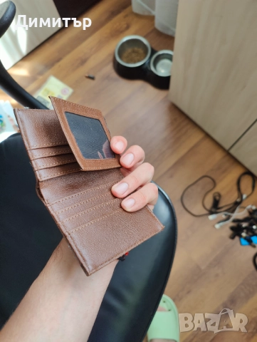 Чисто ново мъжко кяфяво портмоне DeFacto (унисекс) , снимка 5 - Портфейли, портмонета - 51856388