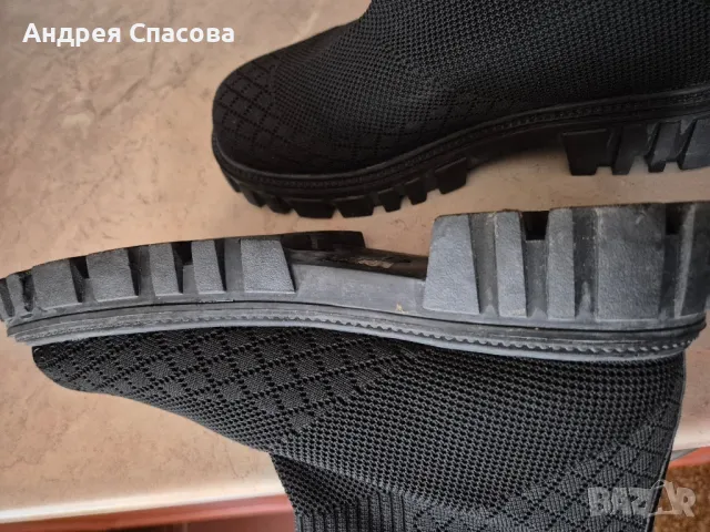 Боти тип чорап н.39, снимка 3 - Дамски боти - 48652704