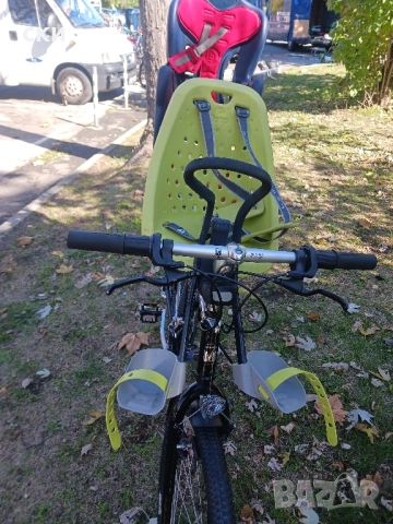 Детско столче за колело, предно или задно, снимка 3 - Аксесоари за велосипеди - 52105890