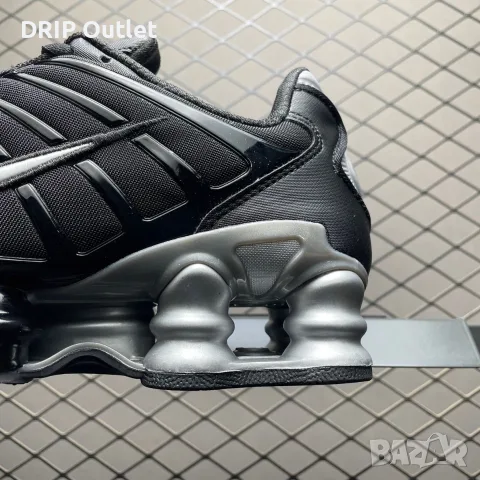 !НОВИ! Nike Shox TL | Black/Silver | + КУТИЯ, снимка 4 - Маратонки - 54167936