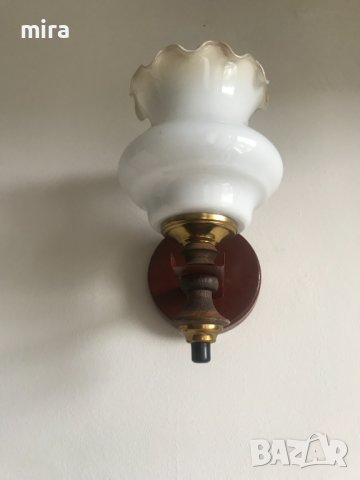 Винтидж - красива лампа за стена , снимка 2 - Лампи за стена - 40858861