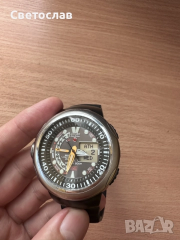 Часовник CITIZEN  ECO-DRIVE PROMASTER AQUALAND U100, снимка 7 - Мъжки - 55925871