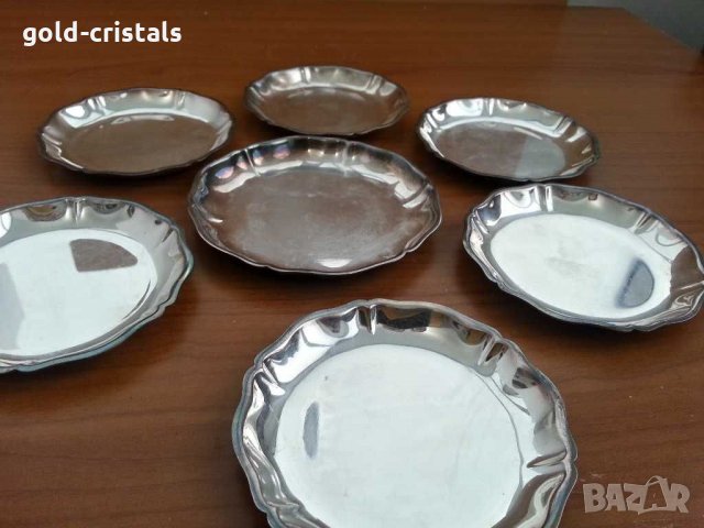 Метални немски чинийки, снимка 2 - Антикварни и старинни предмети - 31628054