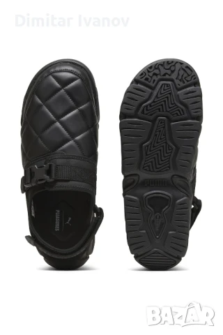 Puma TS-01 Quilt S x Pleasures in Black, снимка 2 - Мъжки сандали - 51173035