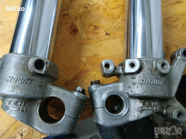 Предни оригинални колове/амортисьори Showa за Honda CRF250 2006-2009 C31, снимка 9 - Части - 54007069