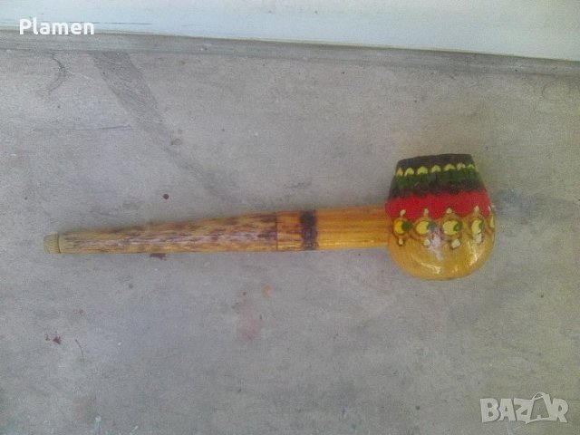Дървена българска лула, снимка 2 - Други ценни предмети - 37140242