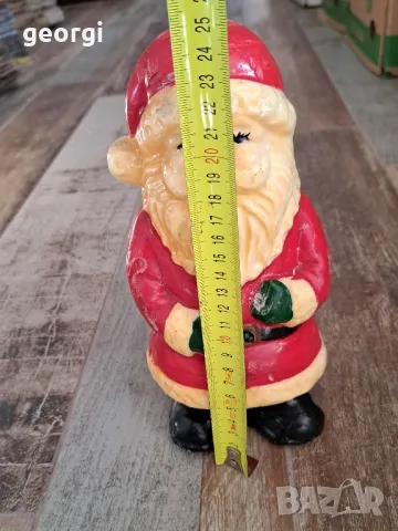 голяма коледна свещ Дядо Коледа  1/1 , снимка 4 - Декорация за дома - 47875618