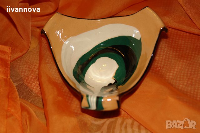 Керамична бонбониера, снимка 4 - Антикварни и старинни предмети - 30013808