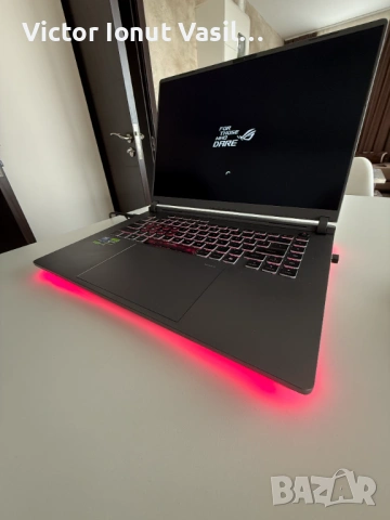 ASUS ROG Strix G16 G615 – като нов, RTX 5060, Ultra 9, 32GB RAM, снимка 2 - Лаптопи за игри - 54321076
