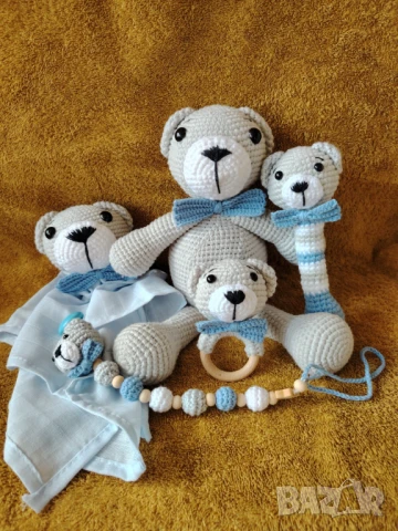 Комплект плетени играчки  