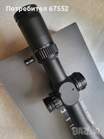 Оптика в първо фокална Wulf Defender 4.8-26x56 с подсветка и 34мм. тубос., снимка 6 - Оборудване и аксесоари за оръжия - 51707022