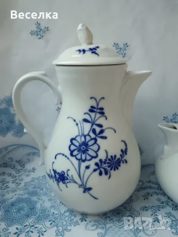 Кана и чайник Tirschenreuth Bavaria, снимка 2 - Антикварни и старинни предмети - 48289296