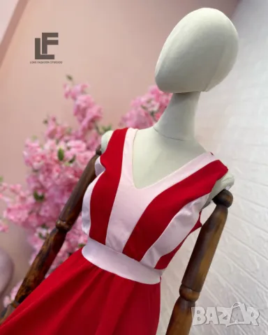Рокля LFS Princess Red 8290  , снимка 3 - Рокли - 50435198