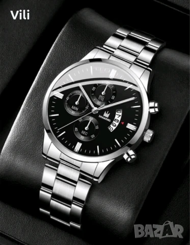 Мъжки часовник с гривни, снимка 2 - Други - 41260439