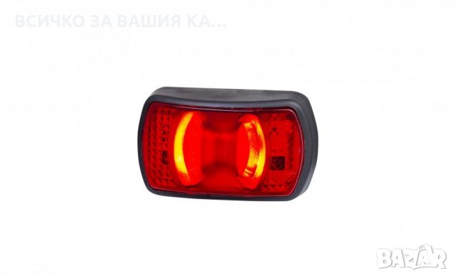 ЛЕД габарит с рефлектор с 4 SMD диода, 12/24V, снимка 4 - Аксесоари и консумативи - 29253011