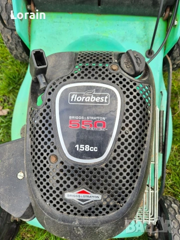 Бензинова косачка с кош, снимка 2 - Градинска техника - 54286806