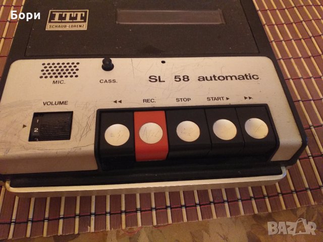 ITT Schaub Lorenz Sl 58 automatic касетофон, снимка 2 - Радиокасетофони, транзистори - 29465829