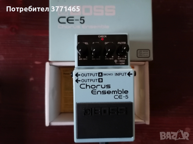 Ефекти за китара Boss CE-5 chorus ensemble / Boss MT-2 metal zone, снимка 3 - Други - 52576326