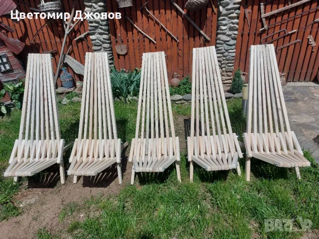 Градински стол, снимка 7 - Градински мебели, декорация  - 48936374