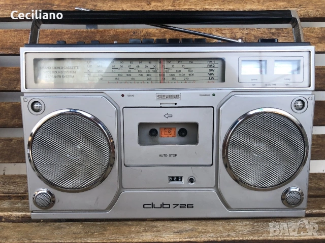 Радиокасетофон SIEMENS CLUB 726, снимка 7 - Радиокасетофони, транзистори - 54228269