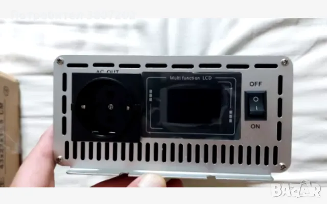 Инвертор чиста синусоида с LCD екран DC 12/24v към AC220v 50Hz 5000W, снимка 11 - Друга електроника - 47752597