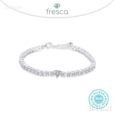 Ново! Дамска гривна с печат S 925 Fresca My Heart's Dreaming., снимка 1 - Гривни - 47959448