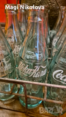 Ретро бутилки Кока Кола