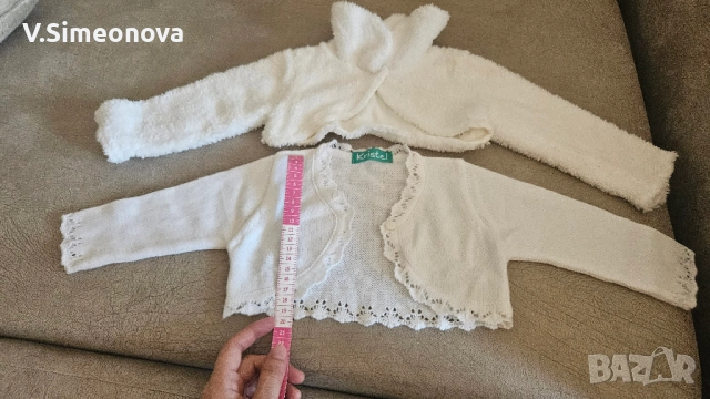 Суитчъри /елеци/ блузи, снимка 3 - Бебешки блузки - 51473311